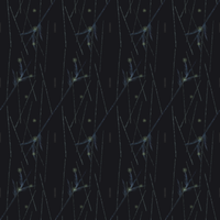 縄文小紋「露蛍・碧墨」鯨尺