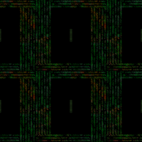 縄文小紋「縄文縞草彩色」鯨尺