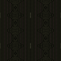 縄文小紋「騙縞菱・抹茶色紋黒地」鯨尺