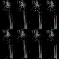 縄文小紋「明暗の想い・夜瀧」鯨尺