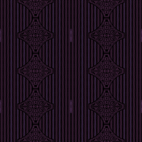 縄文小紋「騙縞菱・赤紫色紋黒地」鯨尺