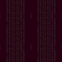 縄文小紋「縄鎖・暗紫」鯨尺