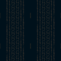 縄文小紋「縄鎖・暗藍」鯨尺